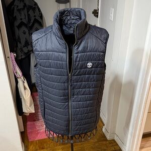 Men's black Puffer Vest